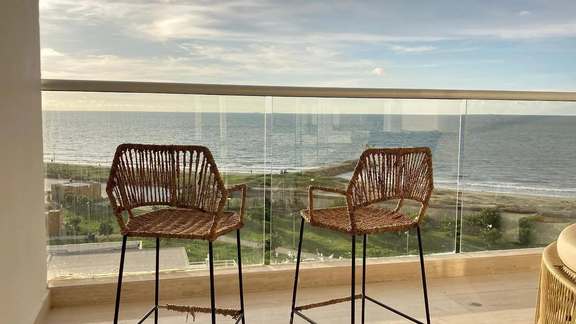 Cb803 Suite -Relajante Tina Vista Al Mar-Atardecer Cartagena Κολομβία