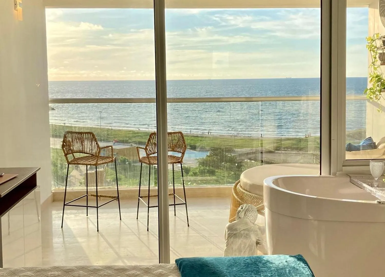 Apartment Cb803 Suite -Relajante Tina Vista Al Mar-Atardecer Cartagena